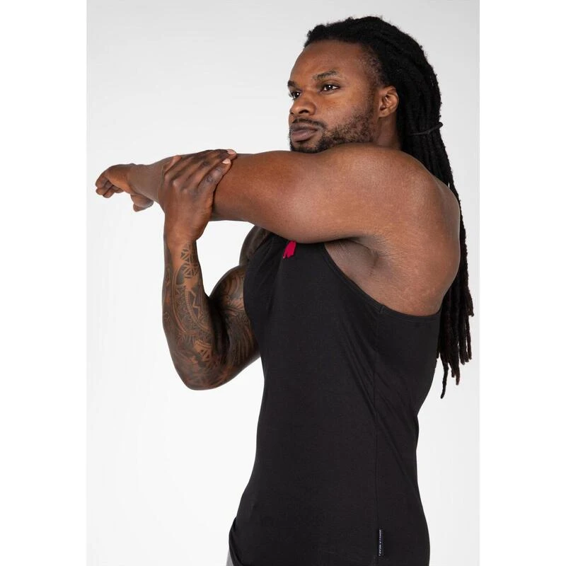 Gorilla Wear Adams Stretch Tank Top - Black 6 Gorilla Wear Adams Stretch Tank Top - Black - Afbeelding 4