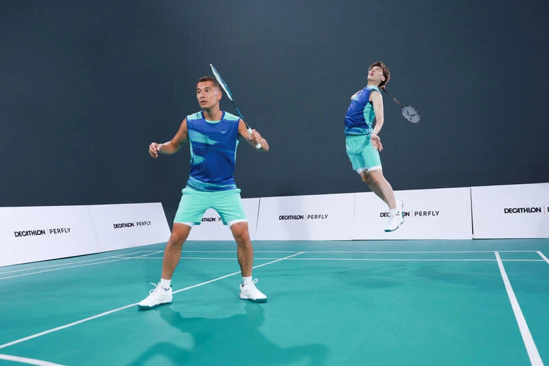 Badmintonshirt Voor Heren 990 Donkerrood 16 Badmintonshirt Voor Heren 990 Donkerrood - Afbeelding 14