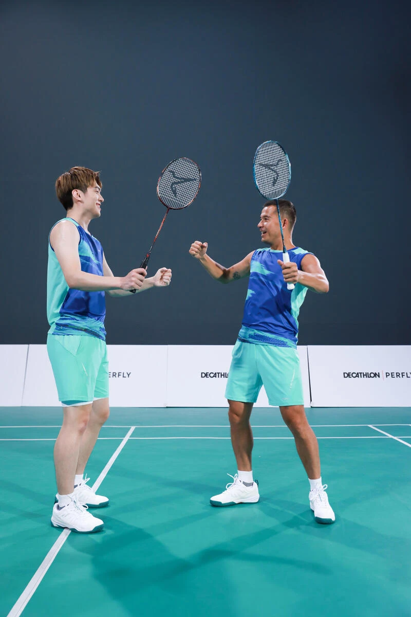 Badmintonshirt Voor Heren 990 Donkerrood 17 Badmintonshirt Voor Heren 990 Donkerrood - Afbeelding 15