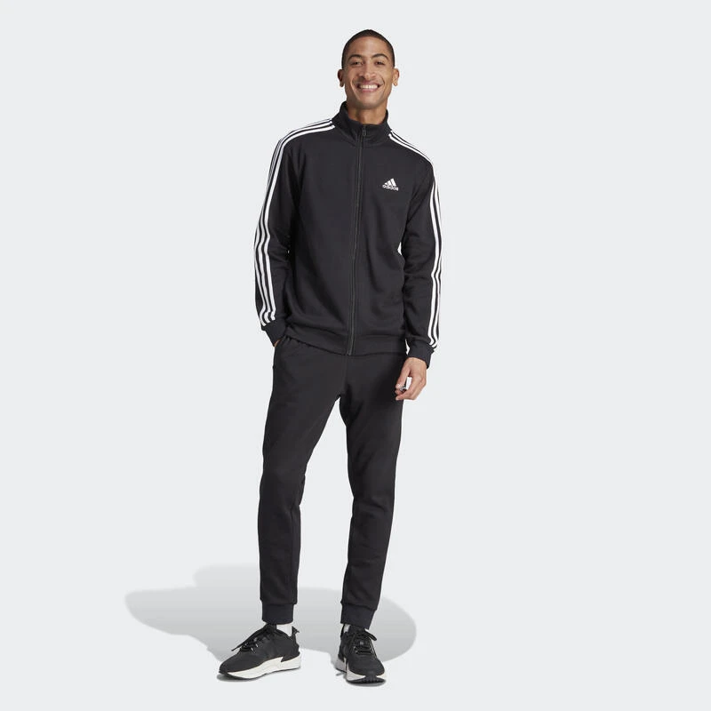 ADIDAS Basic 3-Stripes Fleece Trainingspak 3 ADIDAS Basic 3-Stripes Fleece Trainingspak
