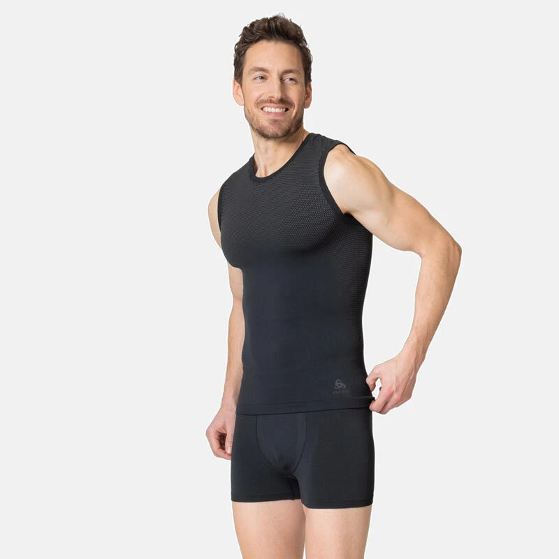 Odlo BL TOP Crew Neck Singlet PERFORMANCE LIGHT ECO 4 Odlo BL TOP Crew Neck Singlet PERFORMANCE LIGHT ECO - Afbeelding 2