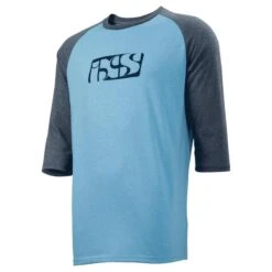 IXS Brand Tee 3/4 6.1 T-Shirt - Blauw