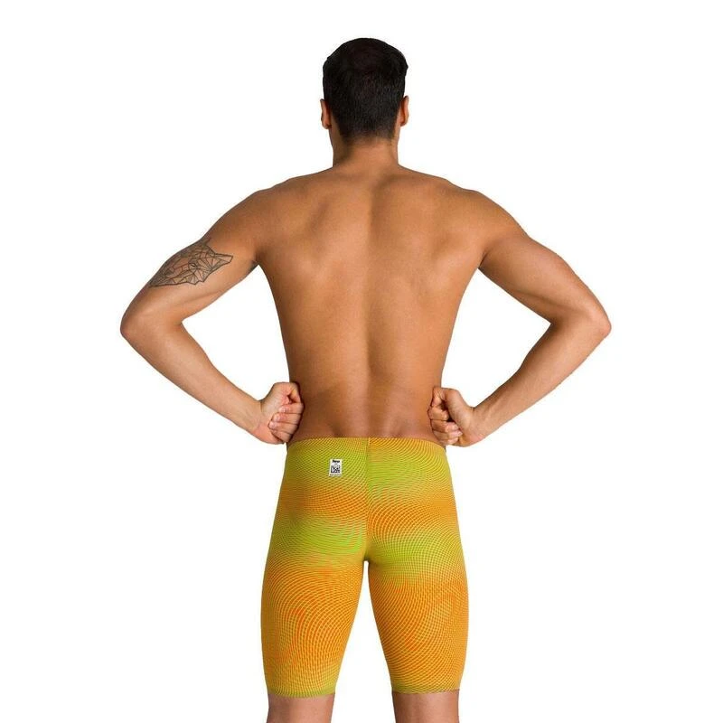 Arena Carbon Air² Zwembroek - Limoen / Oranje 4 Arena Carbon Air² Zwembroek - Limoen / Oranje - Afbeelding 2