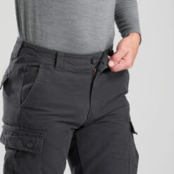 Cargobroek Voor Backpacken Heren Travel 100 Warm -Regatta Verkoop cargobroek voor backpacken heren travel 100 warm grijs 3
