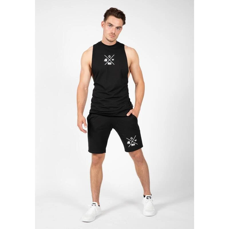 Gorilla Wear Cisco Drop Armhole Tank Top Black 5 Gorilla Wear Cisco Drop Armhole Tank Top Black - Afbeelding 3