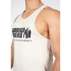 Gorilla Wear Classic Tank Top - Beige -Regatta Verkoop classic tank top beige 4