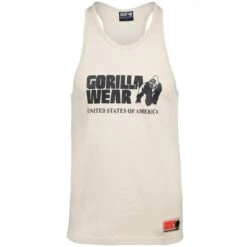 Gorilla Wear Classic Tank Top - Beige -Regatta Verkoop classic tank top beige 5