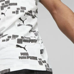 ESS+ LOGO LAB T-shirt Voor Heren PUMA -Regatta Verkoop ess logo lab t shirt voor heren puma 3