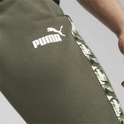 Essentials Sweatpants Met Camouflageband Voor Heren PUMA -Regatta Verkoop essentials sweatpants met camouflageband voor heren puma 2