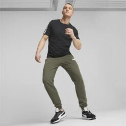 Essentials Sweatpants Met Camouflageband Voor Heren PUMA -Regatta Verkoop essentials sweatpants met camouflageband voor heren puma 3