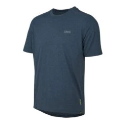 IXS Flow Tech T-shirt Met Merknaam - Blauw