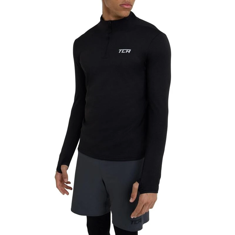 Haut Cloud Fleece Avec Fermeture 1/4 Et Poche à Fermeture Éclair Pour Hommes 3 Haut Cloud Fleece Avec Fermeture 1/4 Et Poche à Fermeture Éclair Pour Hommes