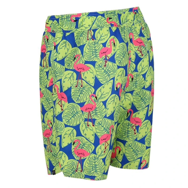Regatta Heren Hamza Flamingo Zwemshorts (Heldere Kiwi) 5 Regatta Heren Hamza Flamingo Zwemshorts (Heldere Kiwi) - Afbeelding 3