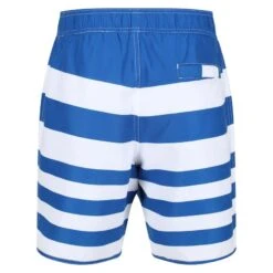 Regatta Heren Hamza Gestreepte Zwemshorts (Lapis Blauw) -Regatta Verkoop heren hamza gestreepte zwemshorts lapis blauw 1