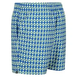 Regatta Heren Loras Geometrische Zwemshorts (Lapis Blauw) -Regatta Verkoop heren loras geometrische zwemshorts lapis blauw 1