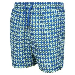 Regatta Heren Loras Geometrische Zwemshorts (Lapis Blauw) -Regatta Verkoop heren loras geometrische zwemshorts lapis blauw 3