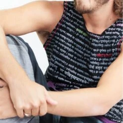 Heren Yoga T-shirt Premium Katoen, Heren Yoga Tanktop Mantra Bedrukt, Geborduurd 10 Heren Yoga T-shirt Premium Katoen, Heren Yoga Tanktop Mantra Bedrukt, Geborduurd -Regatta Verkoop heren yoga t shirt premium katoen heren yoga tanktop mantra bedrukt geborduurd 3