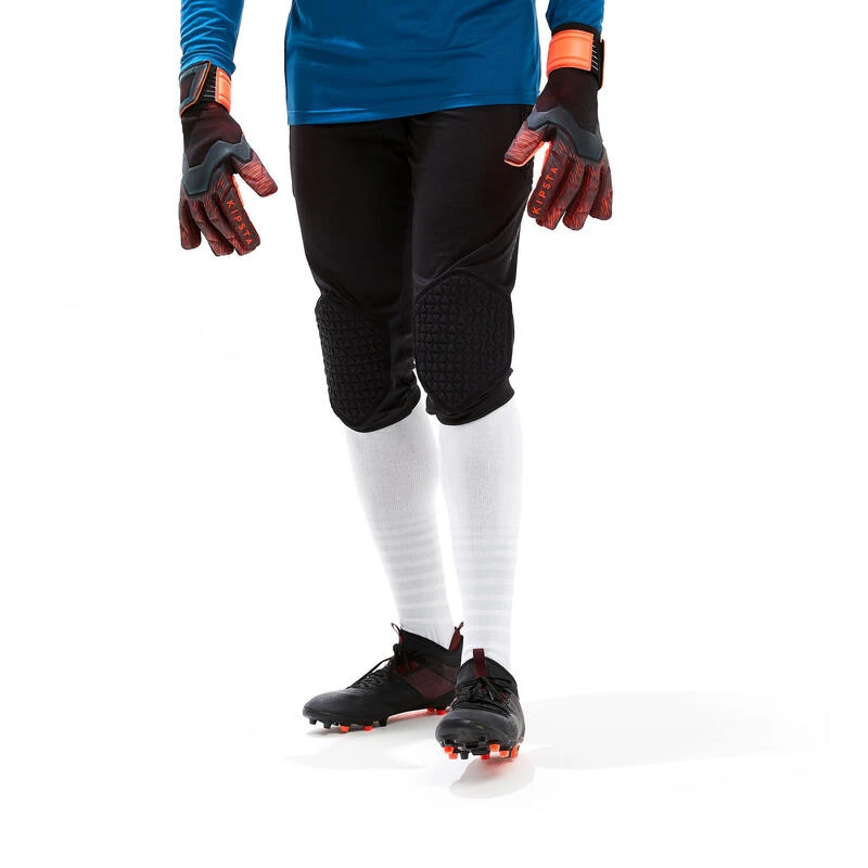 Kipsta Keepersbroek Voor Voetbal F500 Driekwartmodel Zwart 9 Kipsta Keepersbroek Voor Voetbal F500 Driekwartmodel Zwart - Afbeelding 7