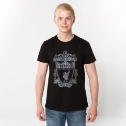 Liverpool FC Liverpool Logo T-shirt Senior - Zwart -Regatta Verkoop liverpool logo t shirt senior zwart 3