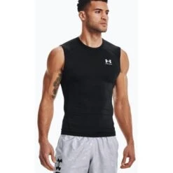 Onderhemd Under Armour HeatGear Sleeveless, Zwart, Mannen