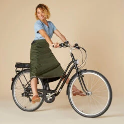 BTWIN Overrok Voor Op De Fiets 900 Kaki -Regatta Verkoop overrok voor op de fiets 900 kaki 6