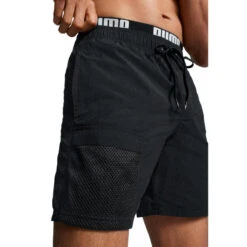 Puma Zwembroek Heren Utility Mid Shorts Zwart 11 Puma Zwembroek Heren Utility Mid Shorts Zwart -Regatta Verkoop puma zwembroek heren utility mid shorts zwart 3