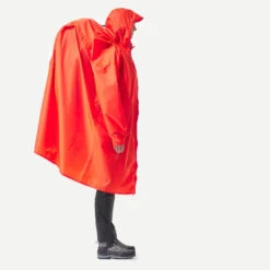 Quechua Regenponcho Voor Trekking MT900 Rood 75 Liter S/M -Regatta Verkoop regenponcho voor trekking mt900 rood 75 liter sm 2