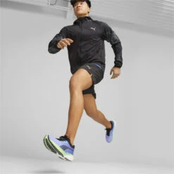 Run Favourite Bedrukt Geweven Jack Voor Heren PUMA -Regatta Verkoop run favourite bedrukt geweven jack voor heren puma 3