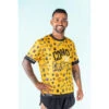 RUNNING SHIRT #COMOUNACABRA Voor HEREN - KAMUABU Geel 110grs