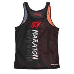 RUNNING SHIRT #SOYMARATON Voor HEREN - KAMUABU Rood/zwarte Tanktop 7 RUNNING SHIRT #SOYMARATON Voor HEREN - KAMUABU Rood/zwarte Tanktop -Regatta Verkoop running shirt soymaraton voor heren kamuabu roodzwarte tanktop 1