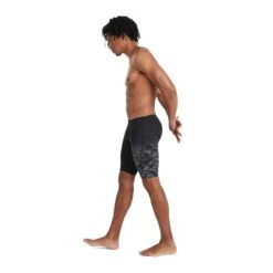 Speedo Men's Hyperboom Placement V-Cut Jammer - Black/ Oxid Grey -Regatta Verkoop speedo mens hyperboom placement v cut jammer black oxid grey 2