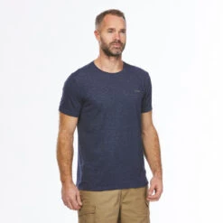 Quechua Wandel T-shirt Voor Heren NH550 Fresh -Regatta Verkoop t shirt nh500 fresh gerecycleerd marineblauw 2