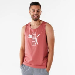 Puma Tanktop Voor Fitness Heren Katoen Rood -Regatta Verkoop tanktop voor fitness heren katoen rood 10