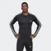 ADIDAS Techfit 3-Stripes Training Longsleeve