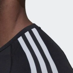ADIDAS Techfit 3-Stripes Training Longsleeve -Regatta Verkoop techfit 3 stripes training longsleeve 4