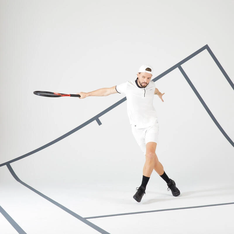 Artengo Tennisshirt Met Korte Mouwen Voor Heren TTS DRY+ 4 Artengo Tennisshirt Met Korte Mouwen Voor Heren TTS DRY+ - Afbeelding 2