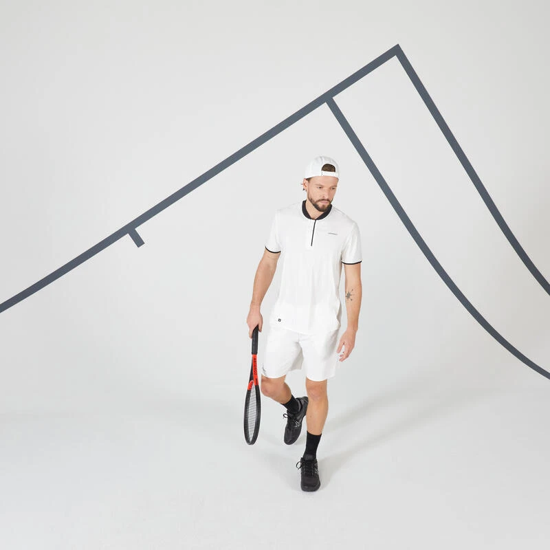 Artengo Tennisshirt Met Korte Mouwen Voor Heren TTS DRY+ 5 Artengo Tennisshirt Met Korte Mouwen Voor Heren TTS DRY+ - Afbeelding 3