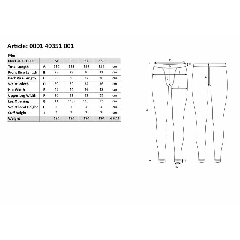 Thermobroek Grijs Voor Heren 7 Thermobroek Grijs Voor Heren - Afbeelding 5