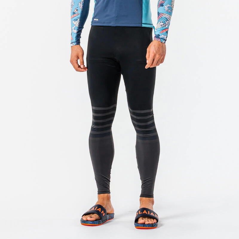 Uv-werende Legging Voor Surfen Heren 100 Leiblauw 4 Uv-werende Legging Voor Surfen Heren 100 Leiblauw - Afbeelding 2