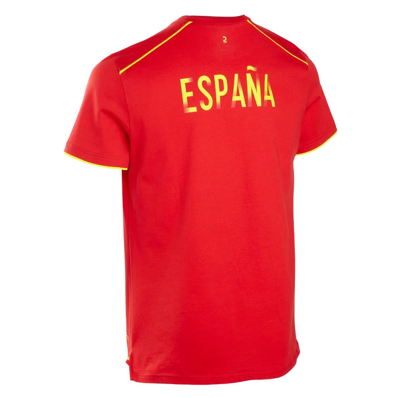 Kipsta VOETBALSHIRT VOOR VOLWASSENEN SPANJE FF100 2024 4 Kipsta VOETBALSHIRT VOOR VOLWASSENEN SPANJE FF100 2024 - Afbeelding 2