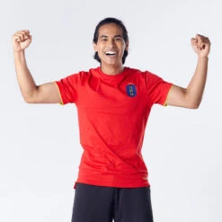 Kipsta VOETBALSHIRT VOOR VOLWASSENEN SPANJE FF100 2024 37 Kipsta VOETBALSHIRT VOOR VOLWASSENEN SPANJE FF100 2024 -Regatta Verkoop voetbalshirt voor volwassenen spanje ff100 2024 16