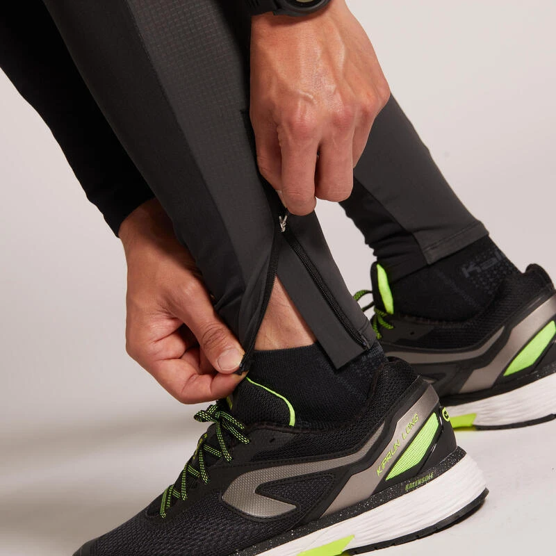 Warme En Waterafstotende Hardlooptight Voor Heren Kiprun Warm Rain Zwart 8 Warme En Waterafstotende Hardlooptight Voor Heren Kiprun Warm Rain Zwart - Afbeelding 6