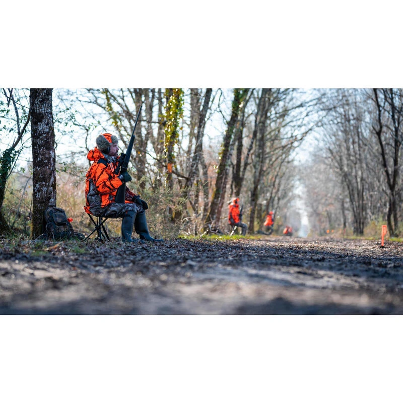 Warme Waterdichte Geluidloze Camouflagebroek Voor De Jacht 900 Bruin 5 Warme Waterdichte Geluidloze Camouflagebroek Voor De Jacht 900 Bruin - Afbeelding 3