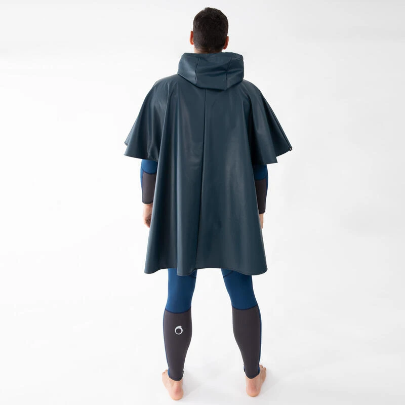 Winddichte Fleece Poncho Voor Diepzeeduiken SCD 5 Winddichte Fleece Poncho Voor Diepzeeduiken SCD - Afbeelding 3