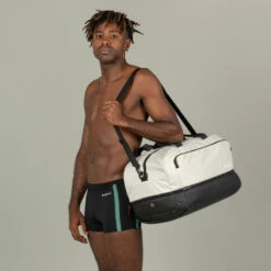 Zwemboxer Voor Heren NEGOMBO -Regatta Verkoop zwemboxer voor heren negombo zwart turquoise 4