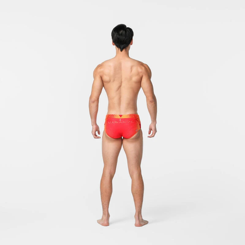 ZWEMSLIP MET BREDE ZIJKANT VOOR HEREN 900 KOLI 9 ZWEMSLIP MET BREDE ZIJKANT VOOR HEREN 900 KOLI - Afbeelding 7